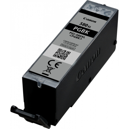 TIN Canon Tinte PGI-580XL 2024C001 Pigment-Schwarz bis zu 400 Seiten gemäß ISO/IEC 24711