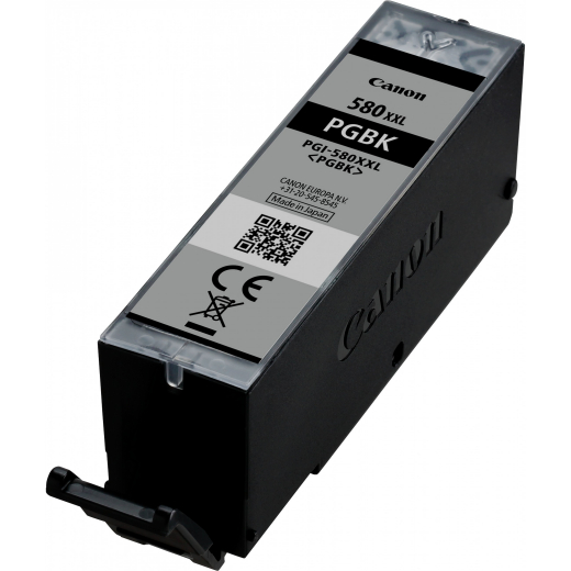 TIN Canon Tinte PGI-580XXL 1970C001 Pigment-Schwarz bis zu 600 Seiten gemäß ISO/IEC 24711