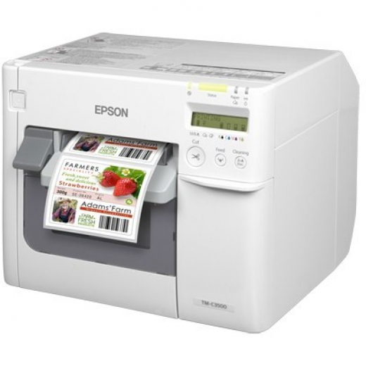 Epson TM-C3500 (012CD) Farb-Etikettendrucker USB LAN 360dpi 104mm