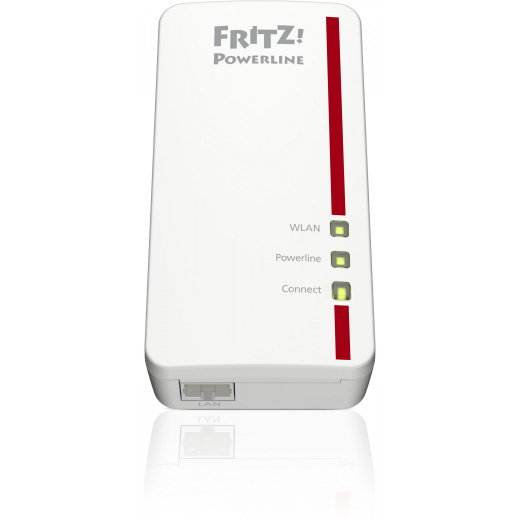 AVM FRITZ! Powerline 1260E 1200Mbit/s Eingebauter Ethernet-Anschluss WLAN white 1Stück(e) Single